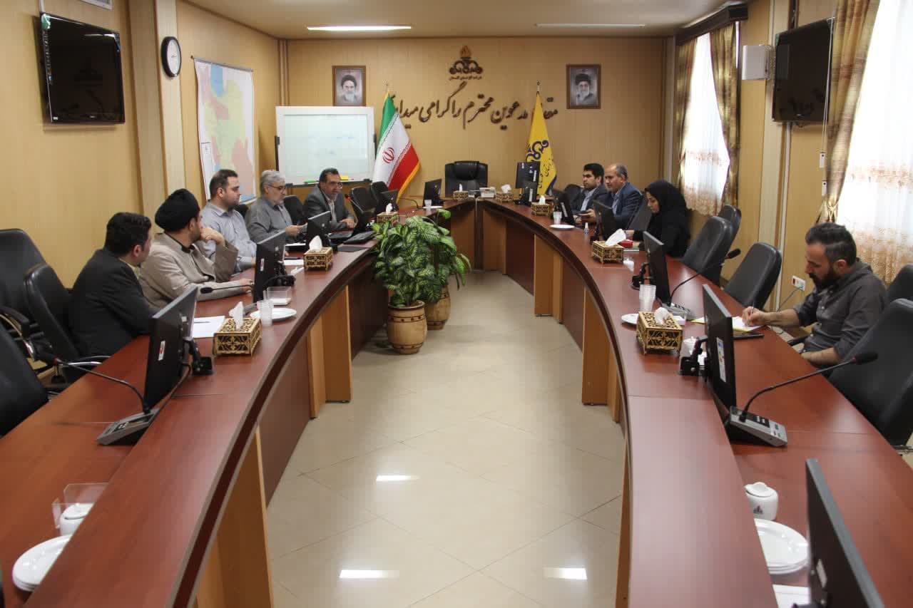 اولین جلسه شورای راهبری دارالقرآن  کریم شرکت گاز گلستان